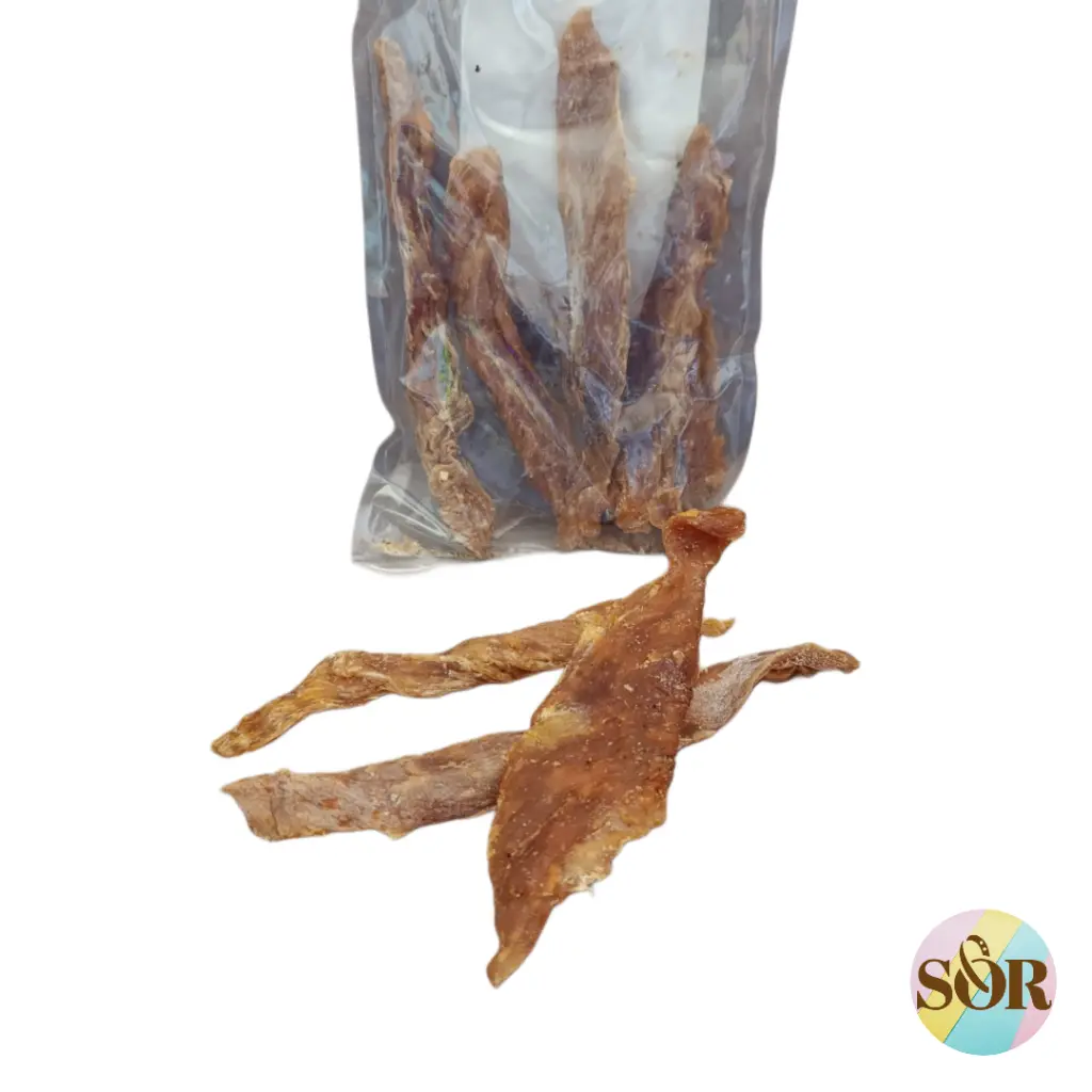 Sachet de filets de poulets séchés - Mastications naturelles - 200g 