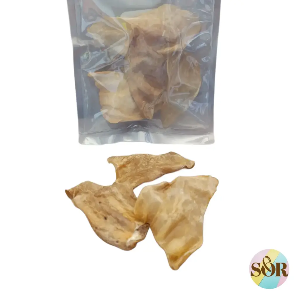 Sachet d'oreilles d'agneaux séchées - Mastications naturelles - 10 pièces