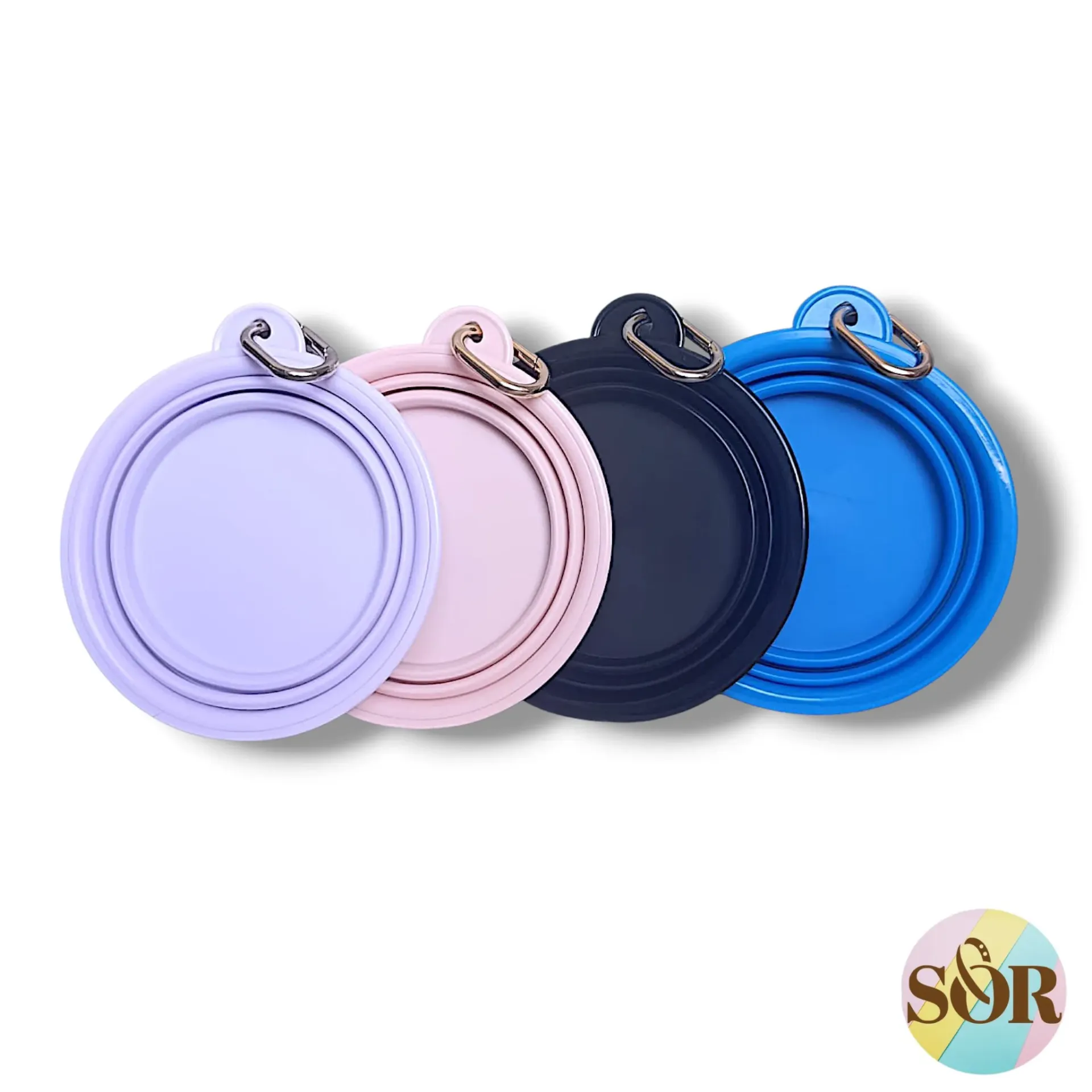 Gamelle pliable & portable en silicone 