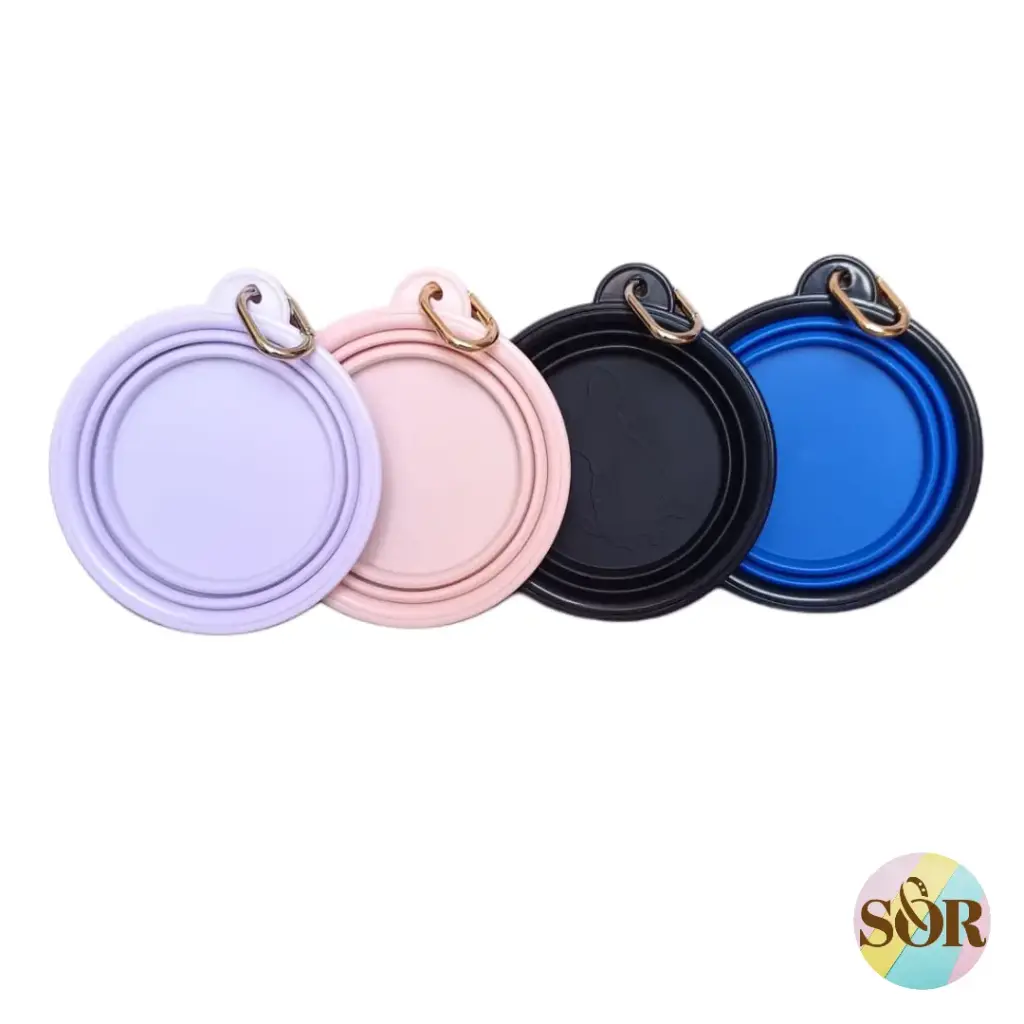 Gamelle pliable & portable en silicone 