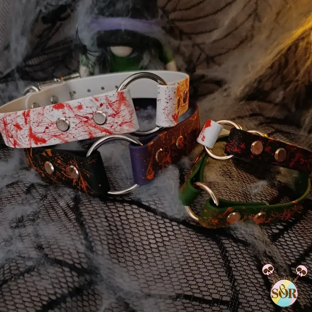 Halloween - Collier boucle personnalisable 