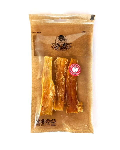 Sachet de tendons de taureaux séchés - Mastications naturelles - 3 pièces